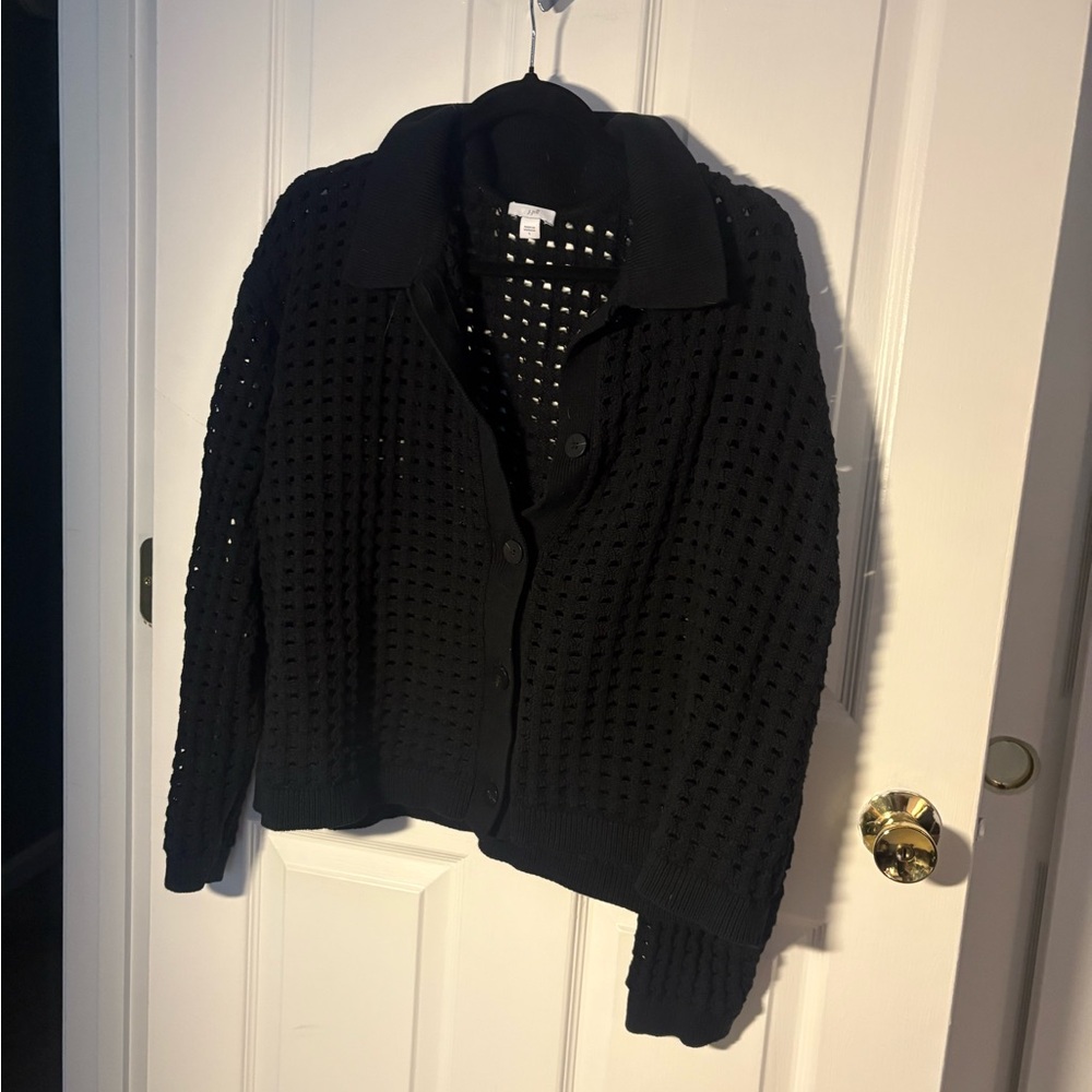 J. Jill Black Women's Cardigan - Picture 3 of 8